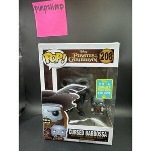 Funko Pop! Vinyl: Disney - Captain Barbossa (w/ Monkey) San Diego Comic